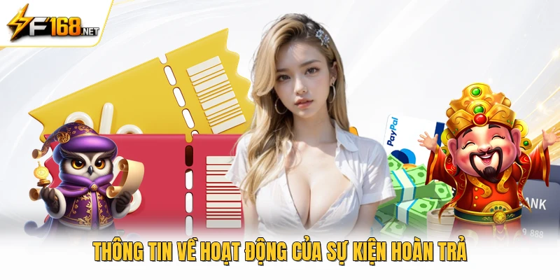 Thông tin về hoạt động của sự kiện hoàn trả 